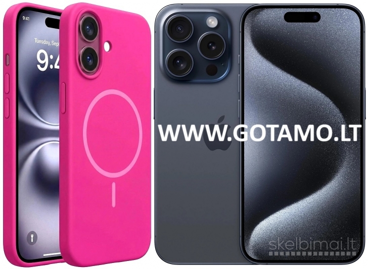 1007 MagSafe Gen3 dėklai nugarėlės Apple iPhone 15 Pro