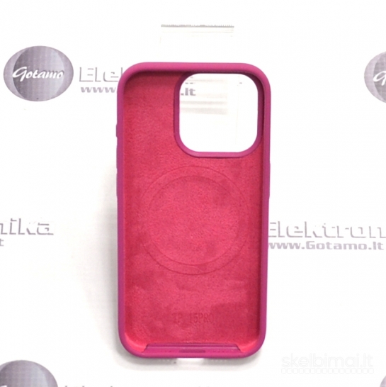 1007 MagSafe Gen3 dėklai nugarėlės Apple iPhone 15 Pro