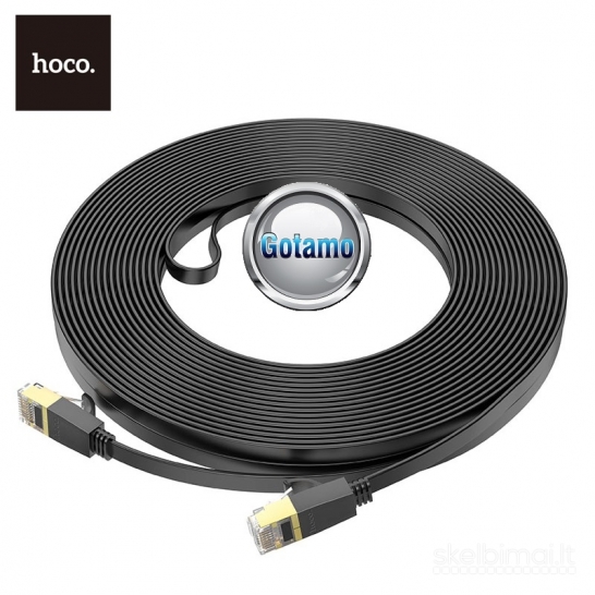 1014 Interneto LAN laidas su RJ45 jungtimis 10 metrų CAT 6 Hoco