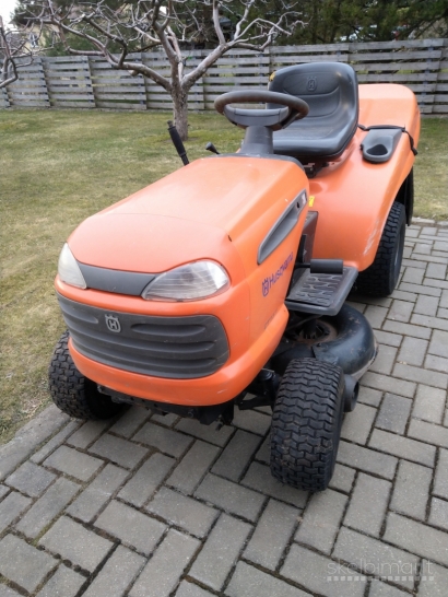 Traktoriukas- žoliapjovė