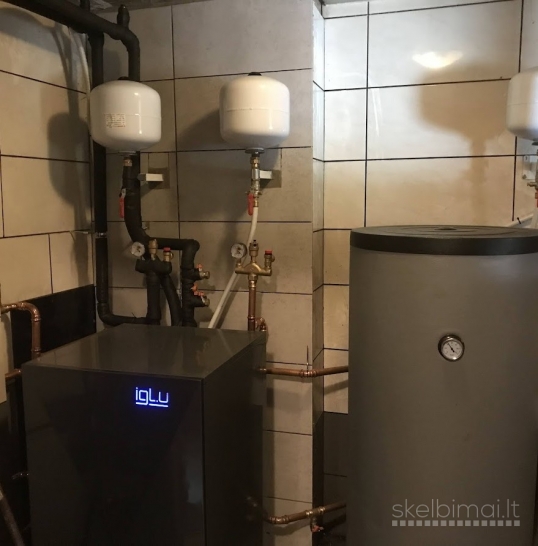 Santechnikas. Katilinės, šilumos siurbliai KLAIPĖDA