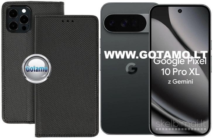 1016 Dėklas knygutė Re-Grid magnetinis – Google Pixel 10 Pro XL