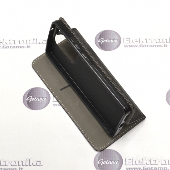 1017 Dėklas knygutė Re-Grid magnetinis – Motorola Moto G86 / Moto G86 Power