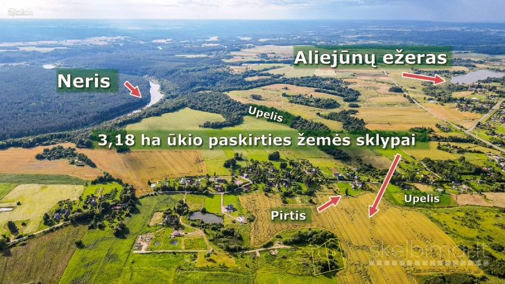 PARDUODAMAS ŽEMĖS SKYPAS SU PIRTIMI! (PIRTIS NUGRIOVIMUI.)