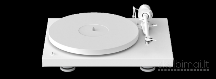 Pro-Ject Debut PRO B White Edition – aukštos klasės vinilo grotuvas/patefonas