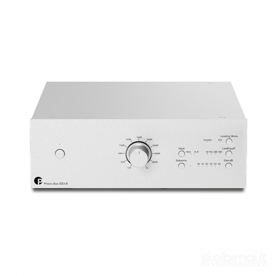Pro-Ject Phono Box DS3 B, Dual Phono stiprintuvas 