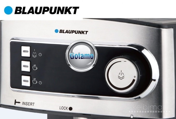 1023 Kavos aparatas Blaupunkt CMP301 – 15 Bar, 850W espresso ir kapučino