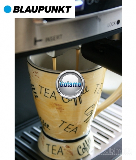 1023 Kavos aparatas Blaupunkt CMP301 – 15 Bar, 850W espresso ir kapučino