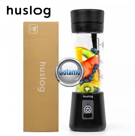 1027 Trintuvas (blenderis) belaidis Huslog EasySmooth 180W, 470ml