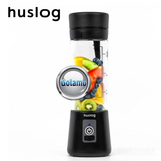 1027 Trintuvas (blenderis) belaidis Huslog EasySmooth 180W, 470ml