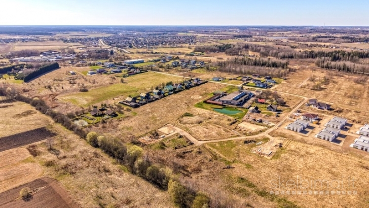 Vilniaus r. sav., Parapijoniškių k., Panoramos g., namu valdos sklypas