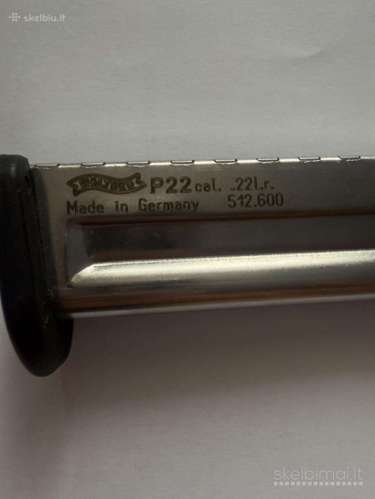 Detuve Walther P22 pistoletui