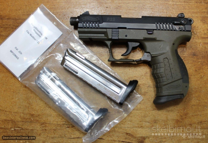 Detuve Walther P22 pistoletui