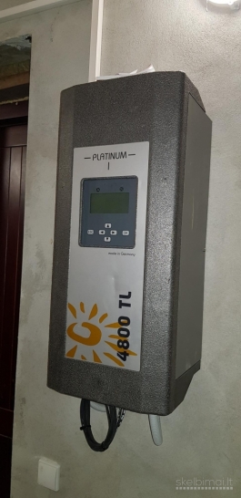 saulės modulių inverteris diehl 4,8 kwh
