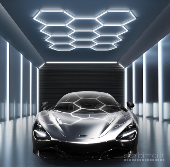Naujas LED Hexagon Apšvietimas LED šviestuvas Šešiakampės Koriai