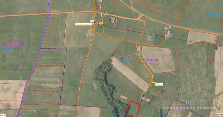 Parduodamas labai gražus 1,1000 ha žemės sklypas
