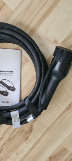 Elektromobilio įkrovimo laidas 3 fazių 5 metrų ilgio 32A