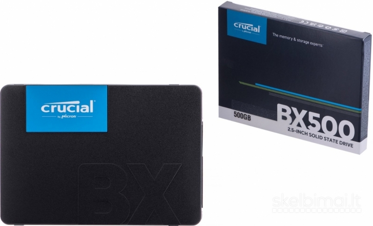 SSD 500 GB kietasis diskas Naujas neišpakuotas