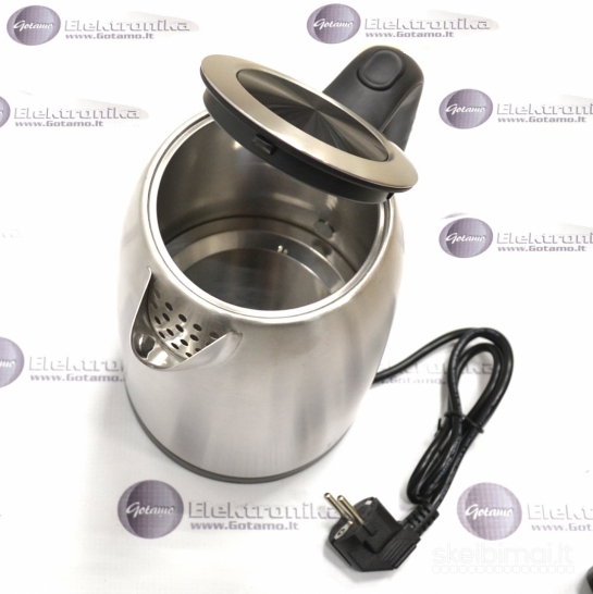 1033 Virdulys (arbatinukas) elektrinis Hoco HE12 1.7L 2200W, nerūdijančio plieno