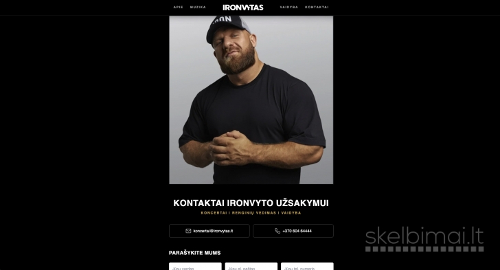  MODERNIŲ INTERNETO SVETAINIŲ KŪRIMAS