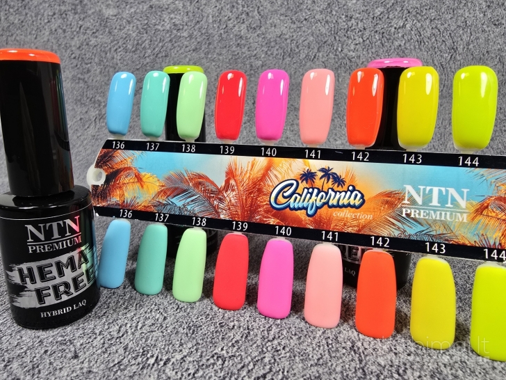 Ilgalaikis gelinis lakas Ntn Premium California