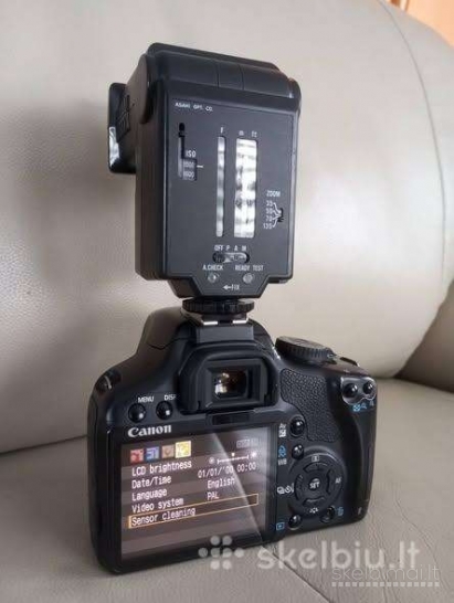 Mazai naudotas Canon ES ėį0D be eboektyvo 100e