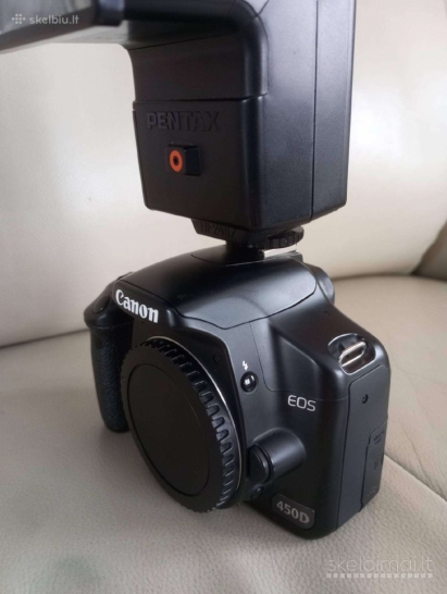 Mazai naudotas Canon ES ėį0D be eboektyvo 100e