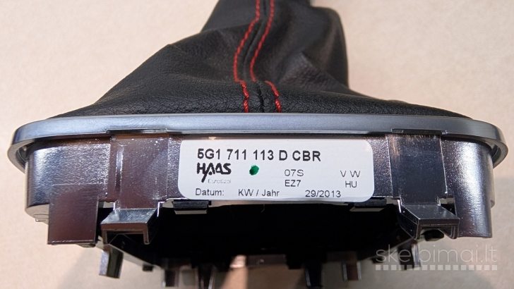 VW Golf 7 GTI Bėgių perjungimo svirtis