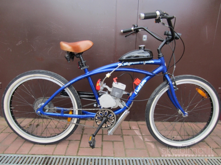 Motorinis dviratis-cruiser