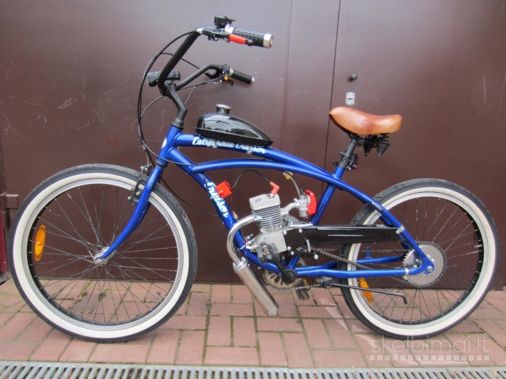 Motorinis dviratis-cruiser