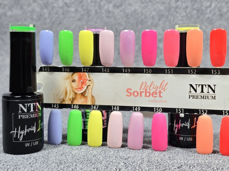Gelinis lakas Ntn Premium Delight Sorbet kolekcija
