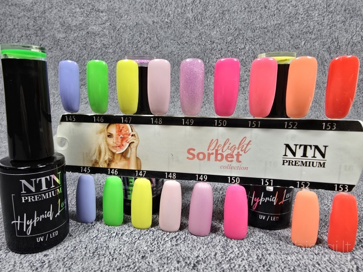 Gelinis lakas Ntn Premium Delight Sorbet kolekcija
