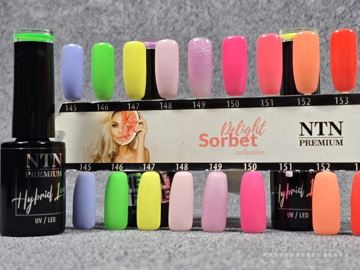 Gelinis lakas Ntn Premium Delight Sorbet kolekcija