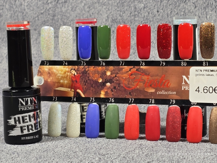 Ntn Premium gelinis lakas nagams Fiesta kolekcija