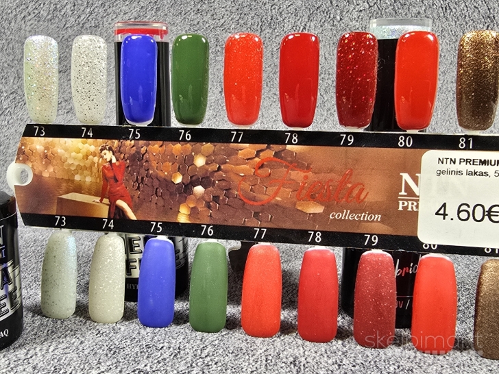 Ntn Premium gelinis lakas nagams Fiesta kolekcija