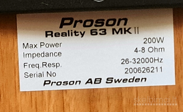 Proson Reality 63MK II