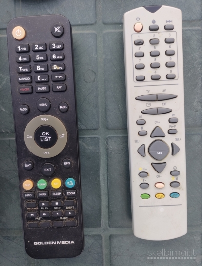 Televizorių ir kitų įrenginių pulteliai, pultai, pultas Fysher URC22B