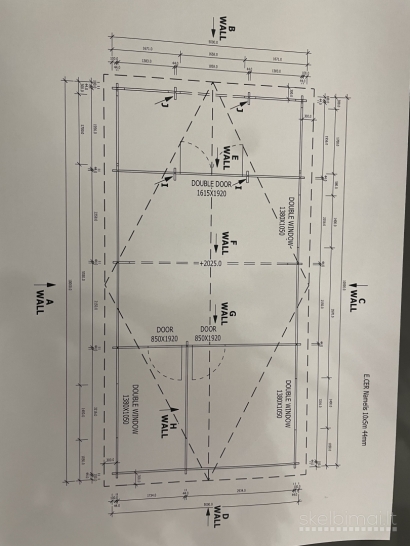 Medinis vasarnamis 50m2