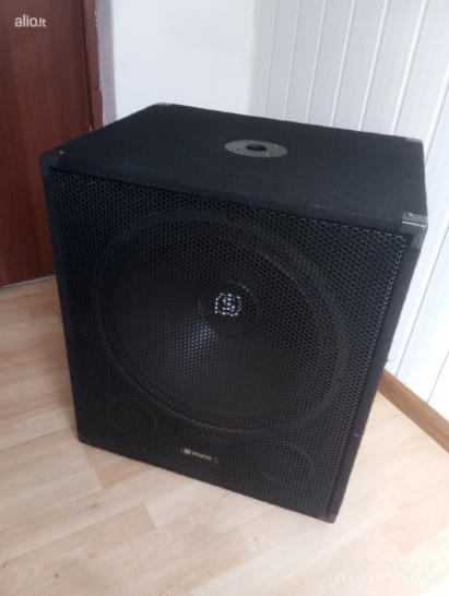 Žemų dažnių 18" colių pasyvus subas120€