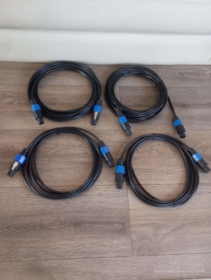 Nauji kabeliai 2x10m 50€ 2x5m 35€