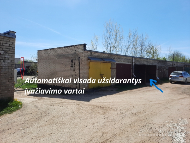 GARAŽO su rūsiu NUOMA KAUNO viduryje, CHEMIJOS G. 21B (Gričiupis/Dainava).