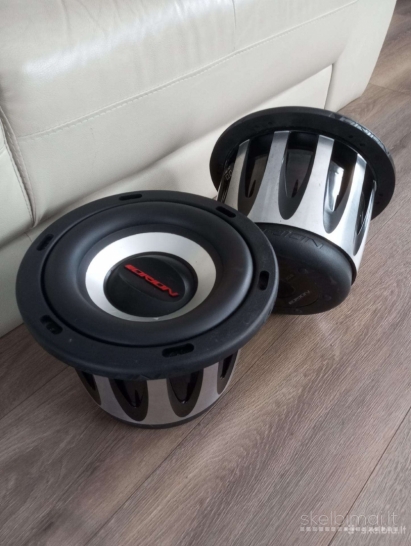 Orion 10.H2 mažiukai 25cm 10" tukai labai galingi po 2500W Vnt 150€
