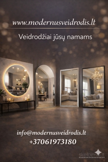 Veidrodžiai jūsų namams