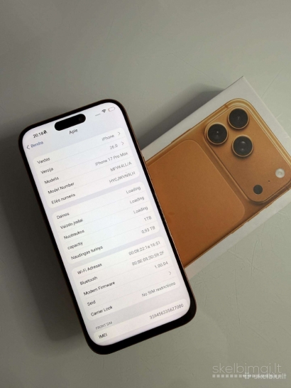 Iphone 17 pro Max 1TB Kopija