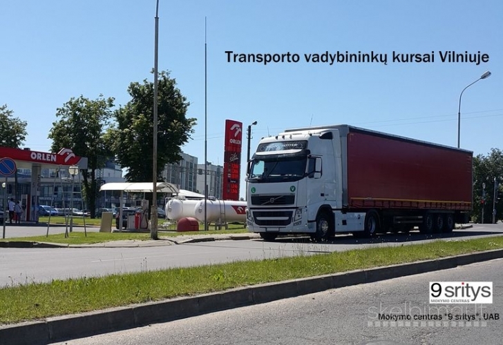 TRANSPORTO VADYBININKO KURSAI 2026 m. gegužės 27–29 d.