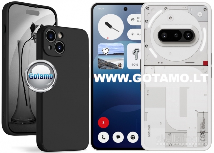 1037 B-Soft Plus dėklai nugarėlės Nothing Phone 3a Pro WWW.GOTAMO.LT