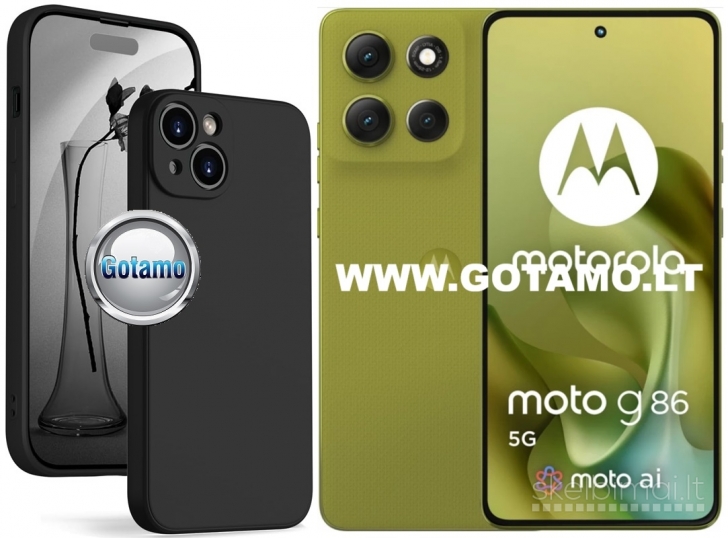 1038 B-Soft Plus dėklai nugarėlės Motorola Moto G86 WWW.GOTAMO.LT