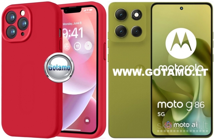 1038 B-Soft Plus dėklai nugarėlės Motorola Moto G86 WWW.GOTAMO.LT