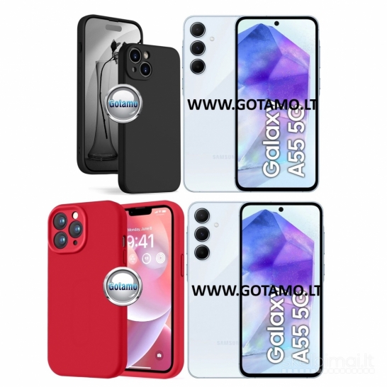 1039 B-Soft Plus dėklai nugarėlės Samsung Galaxy A55 WWW.GOTAMO.LT