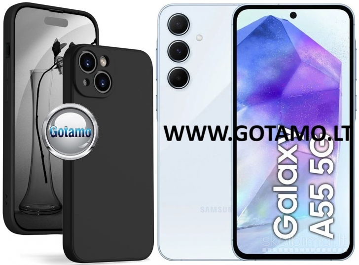 1039 B-Soft Plus dėklai nugarėlės Samsung Galaxy A55 WWW.GOTAMO.LT